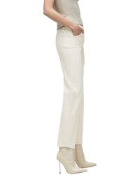 Hudson Jeans Rosie Ecru Wide Leg Jean