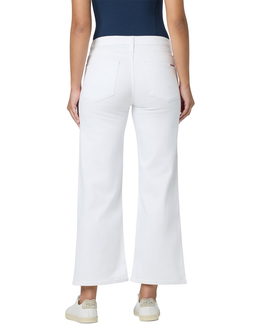 Hudson Jeans Rosalie White Wide Leg Jean