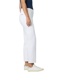 Hudson Jeans Rosalie White Wide Leg Jean