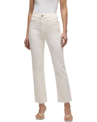 Hudson Jeans Remi Ecru Straight Jean