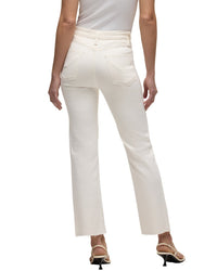 Hudson Jeans Remi Ecru Straight Jean