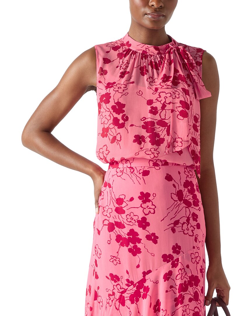 Lk Bennett Rhoda Woven Top