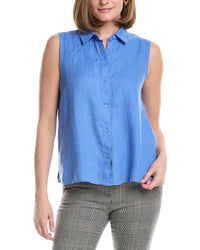 Eileen Fisher Classic Linen Shirt