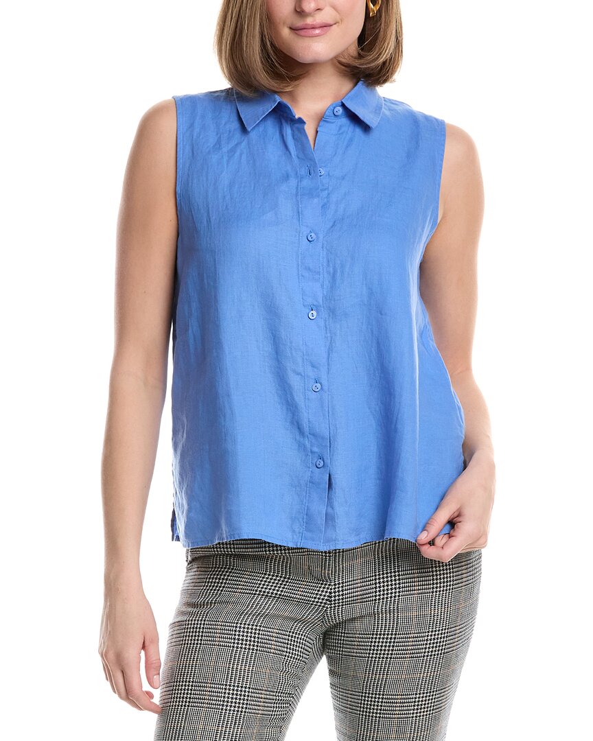 Eileen Fisher Classic Linen Shirt