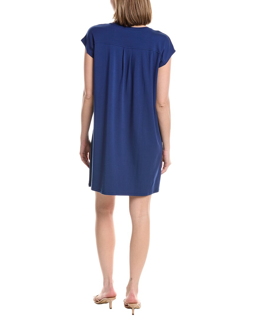 Eileen Fisher Crew Neck Boxy Shirtdress