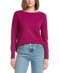 Eileen Fisher Bateau Neck T-Shirt