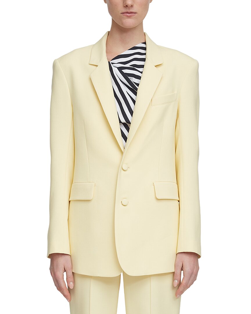 Adam Lippes Wool & Silk-Blend Parker Blazer