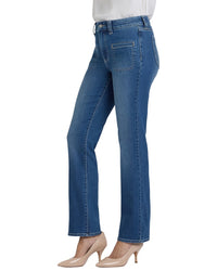 Nydj Marilyn High-Rise Romantic Indigo Straight Leg Jean