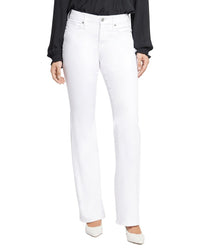 Nydj Blake High-Rise Optic White Slim Jean