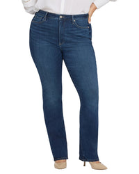 Nydj Plus Billie High-Rise Vintage Lapis Bootcut Jean