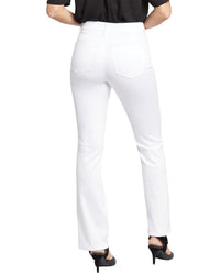 Nydj Ellison High-Rise Optic White Straight Leg Jean