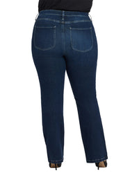Nydj Plus Billie High-Rise Indigo Seine Bootcut Jean