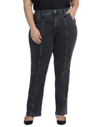 Nydj Plus Billie Slate Stone Bootcut Jean