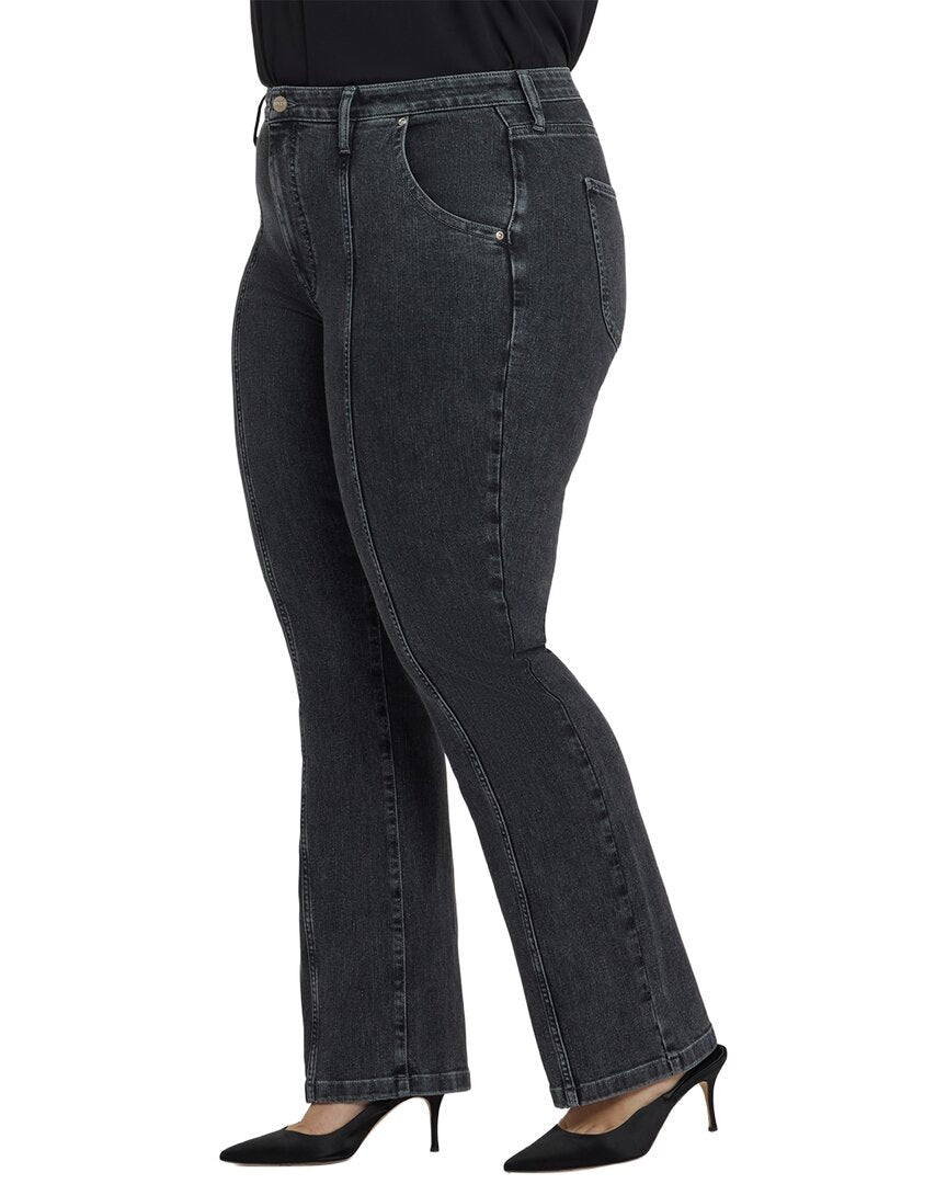 Nydj Plus Billie Slate Stone Bootcut Jean