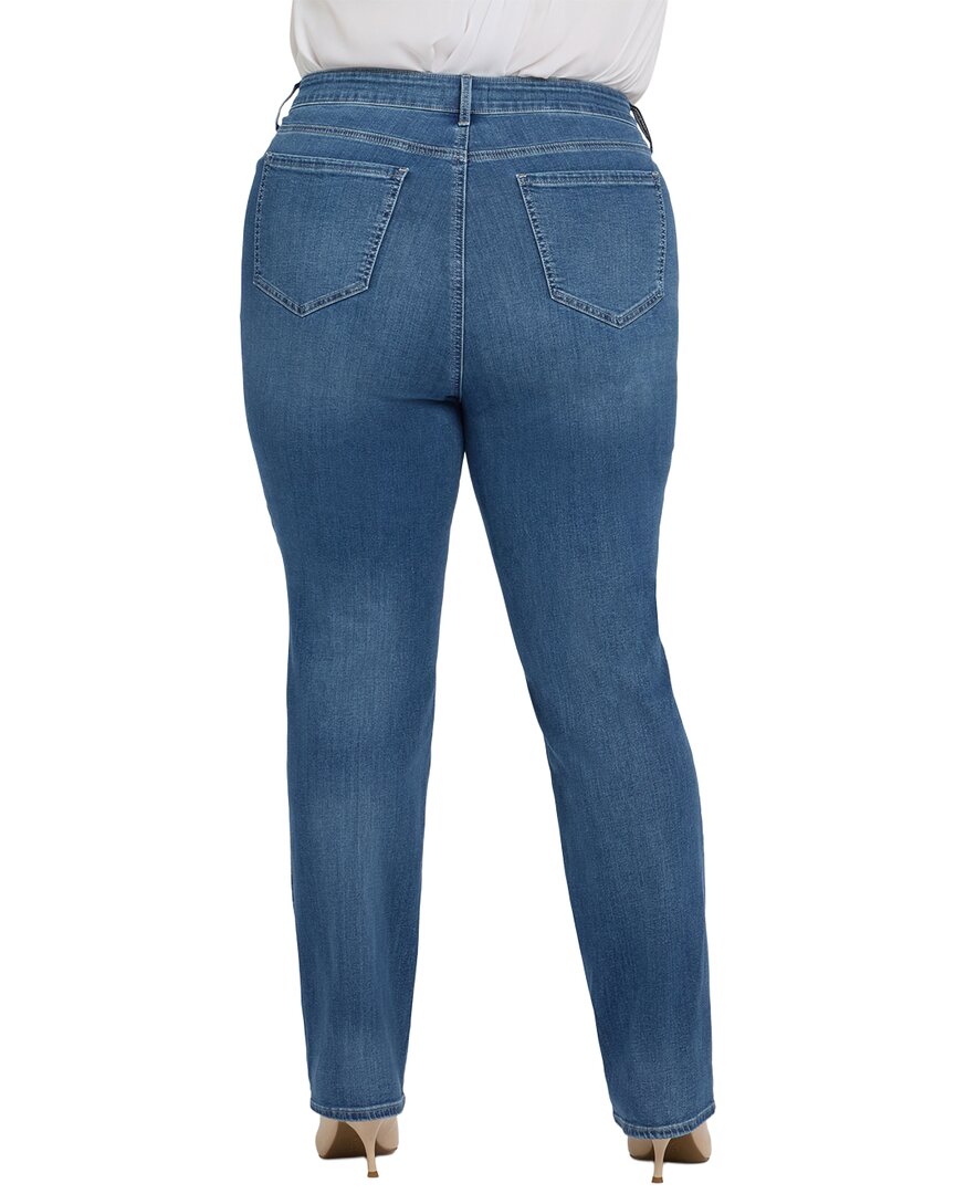 Nydj Plus Marilyn High-Rise Lake Notre-Dame Straight Leg Jean