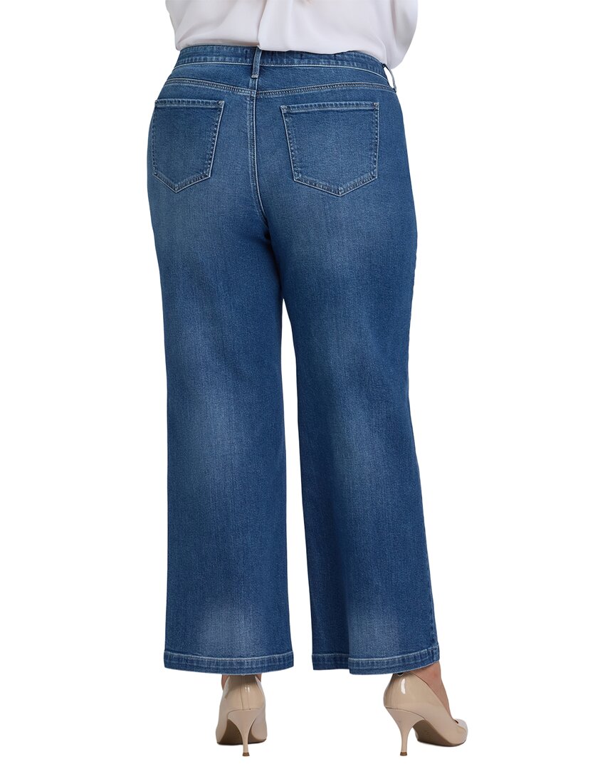 Nydj Plus Teresa Lake Notre-Dame Wide Leg Jean