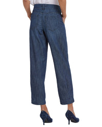 Nydj High-Rise Pleated La Mer Balloon Trouser Jean