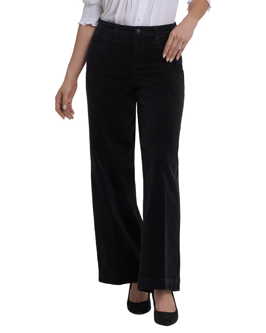 NYDJ Nydj Teresa Black Wide Leg Jean