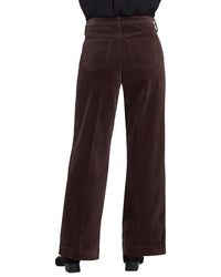 NYDJ Nydj Teresa Bitter Chocolate Wide Leg Jean
