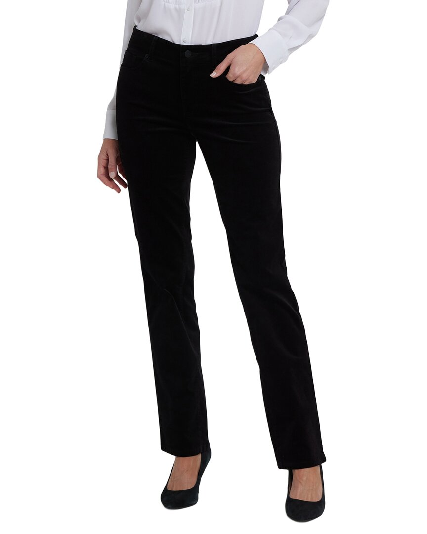 NYDJ Nydj Marilyn Black Straight Leg Jean
