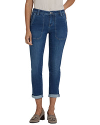 NYDJ Nydj Margot Vintage Lapis Girlfriend Jean