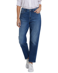 NYDJ Nydj Boyfriend Cool Marine Relaxed Jean
