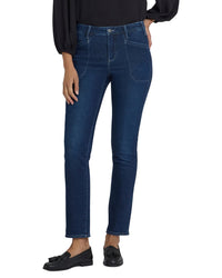 NYDJ Nydj Sheri Ink Skyline Slim Jean