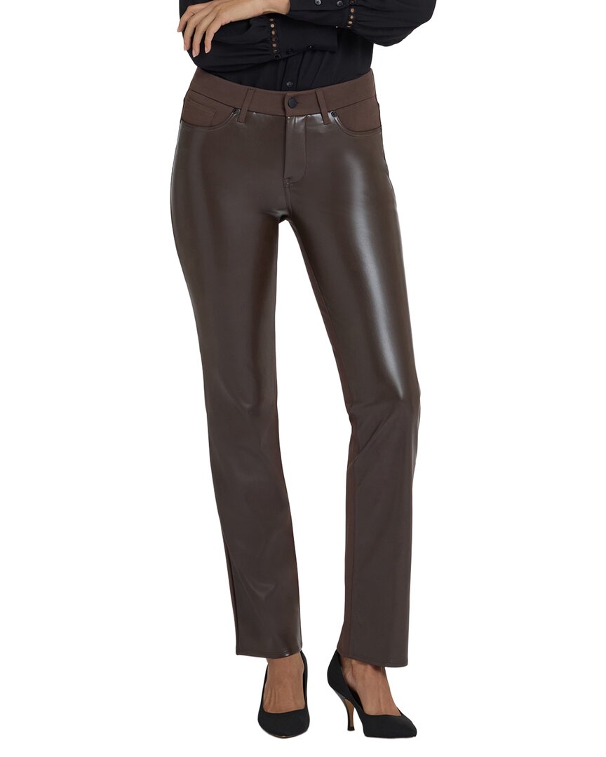NYDJ Nydj Marilyn Coffee Bean Straight Leg Jean