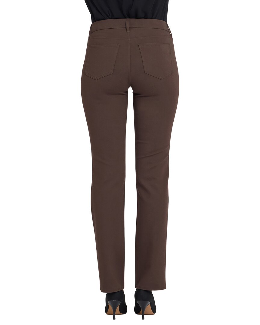 NYDJ Nydj Marilyn Coffee Bean Straight Leg Jean