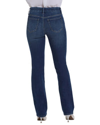 NYDJ Nydj Marilyn Dark Loire Straight Leg Jean