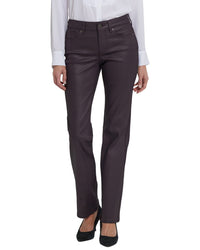 NYDJ Nydj Marilyn Fig Coated Straight Leg Jean