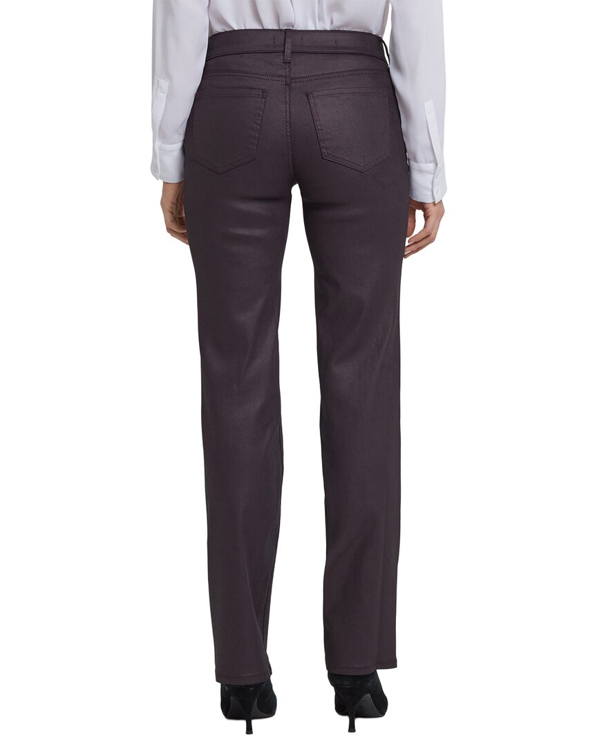 NYDJ Nydj Marilyn Fig Coated Straight Leg Jean