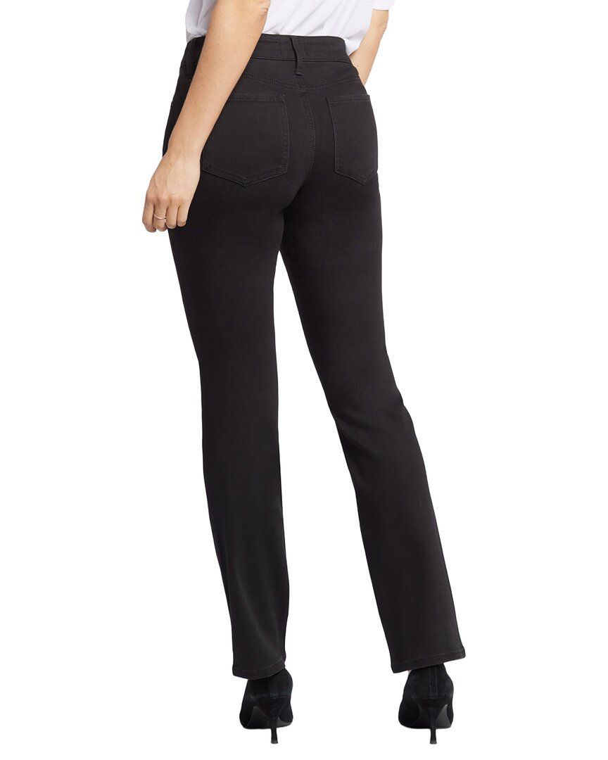 NYDJ Nydj Marilyn Black Straight Leg Jean