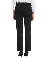 NYDJ Nydj Ellison Black Straight Leg Jean