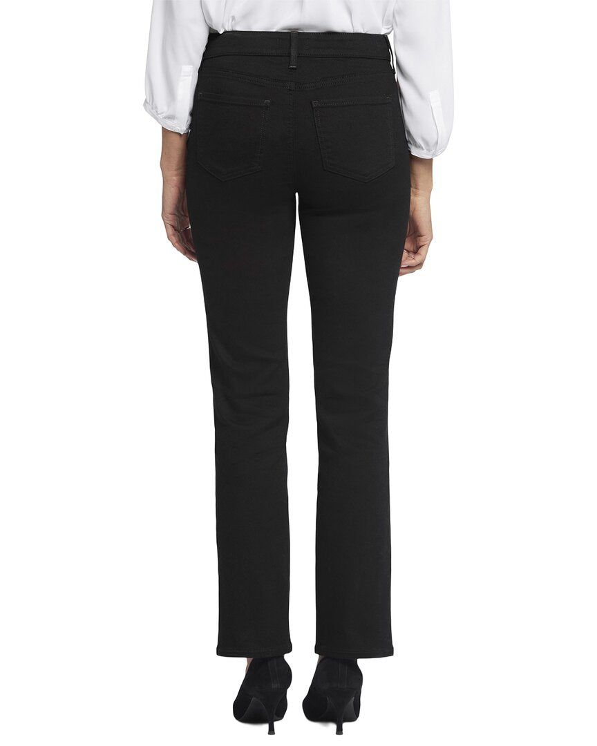 NYDJ Nydj Ellison Black Straight Leg Jean