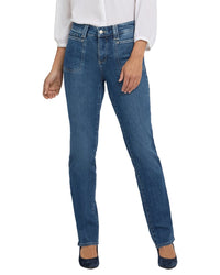 NYDJ Nydj Marilyn Lake Notre-Dame Straight Leg Jean
