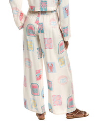 Vintage Havana Printed Crepe Pant