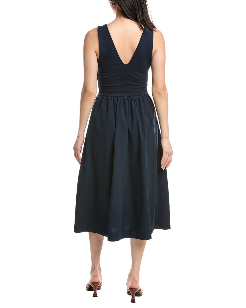 Nation Ltd Daria V-Neck Midi Dress