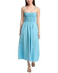 Nation Ltd Sibelle Smocked Midi Dress