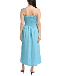 Nation Ltd Sibelle Smocked Midi Dress