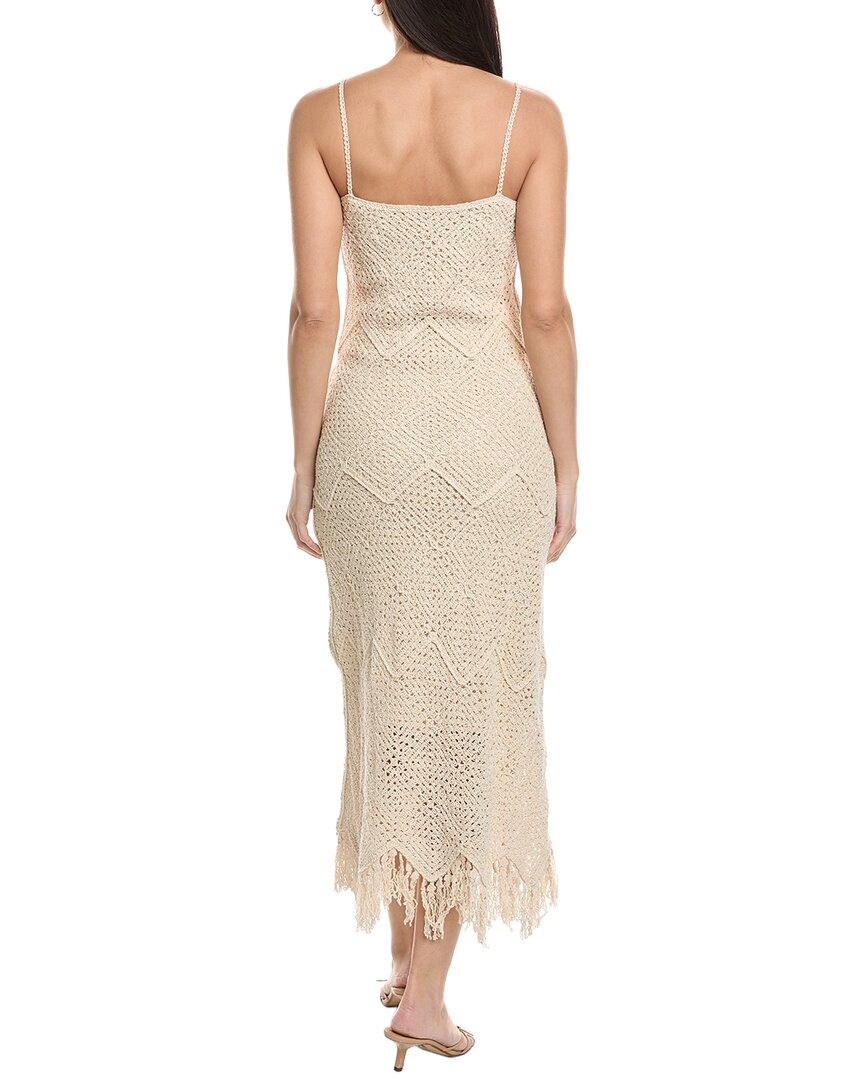 House Of Harlow 1960 Annise Crochet Midi Dress