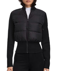 Canada Goose Hybridge® Wide Quilt Knit Down Jacket