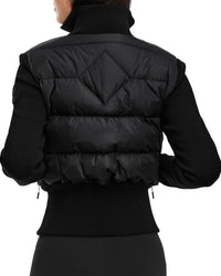 Canada Goose Hybridge® Wide Quilt Knit Down Jacket