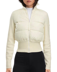 Canada Goose Hybridge® Wide Quilt Knit Down Jacket