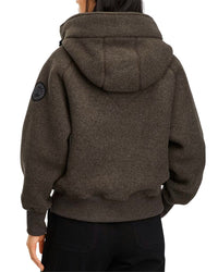 Canada Goose Chilliwack Black Label Kind Fleece Wool-Blend Bomber Jacket