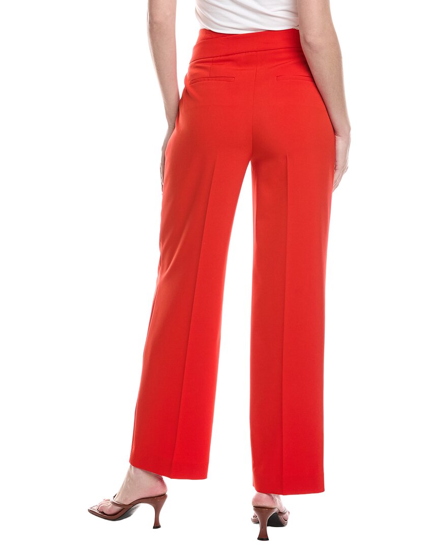 Kenneth Cole High Rise Wide Leg Pleated Pant