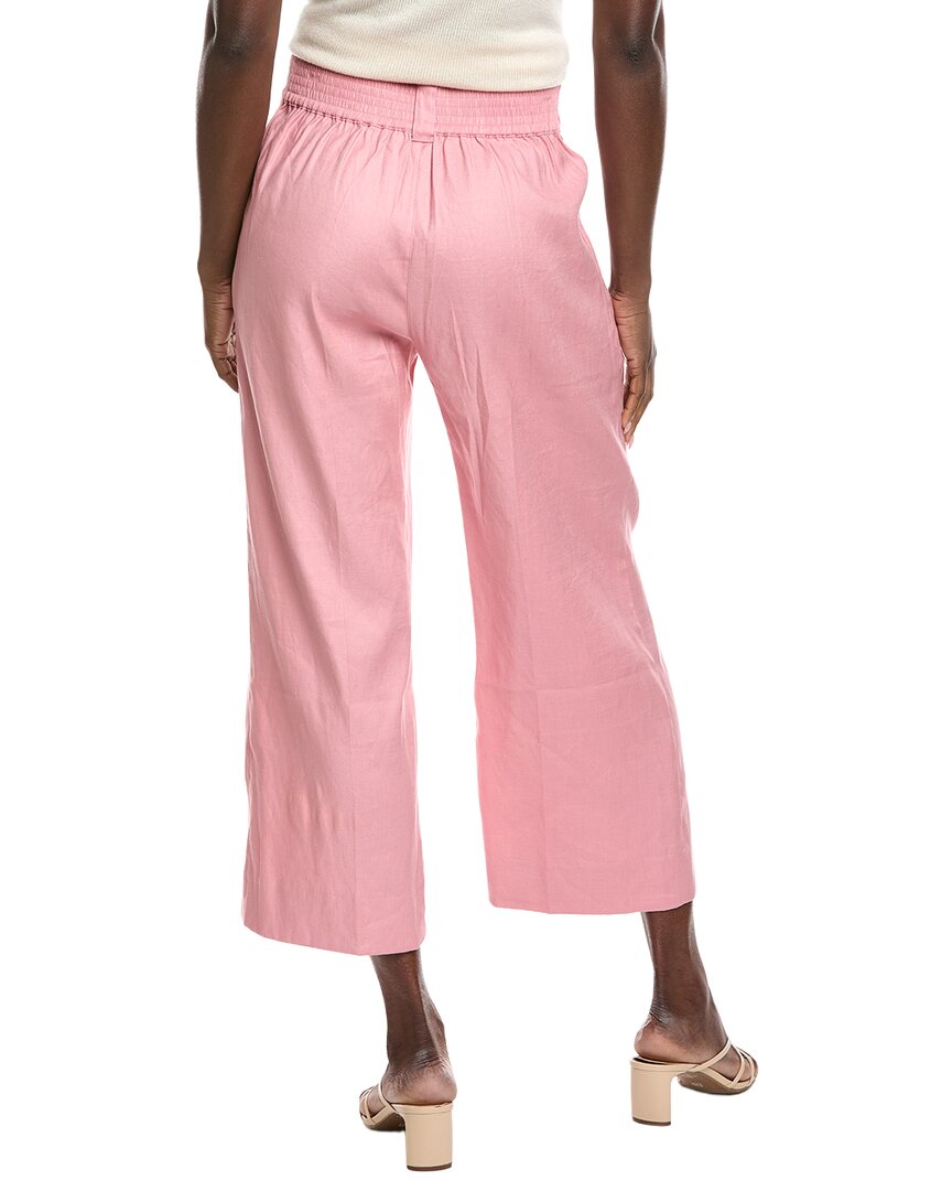 Cabi Cruise Linen-Blend Crop Pant