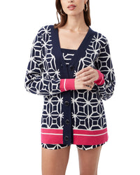 Trina Turk South Bay Wool-Blend Cardigan