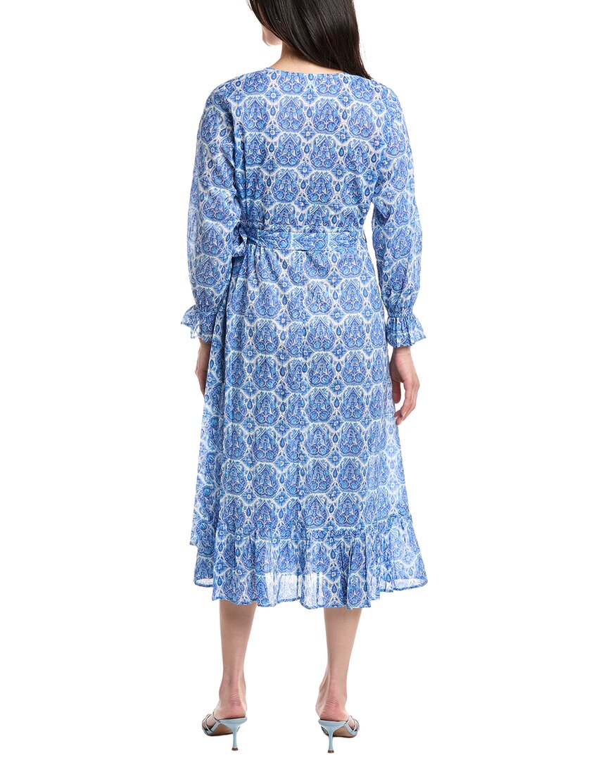 Mer St. Barth Genevieve Ruffle Wrap Dress