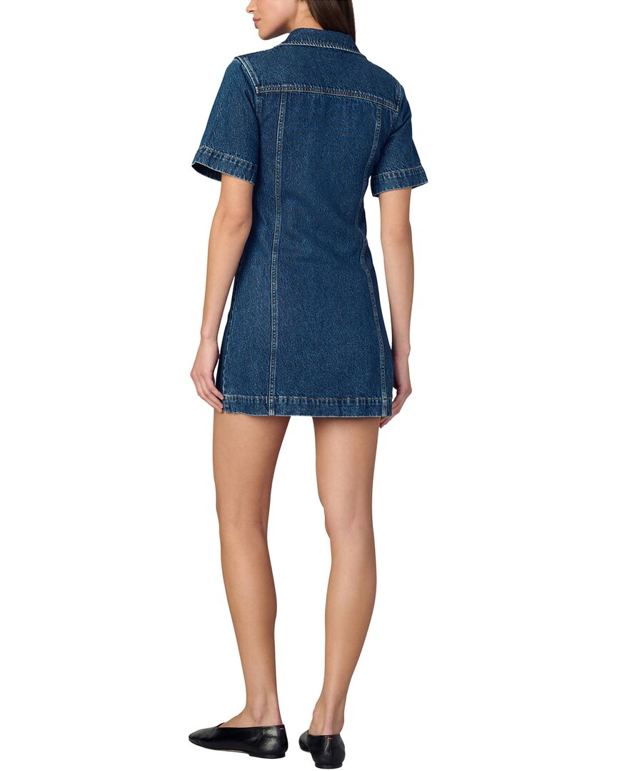Joe's Jeans The Denim Trucker Linen-Blend Shift Dress